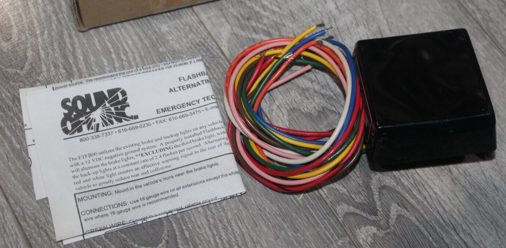 SOUND OFF INC. ETFB00 FLASH BACK ( NOS)