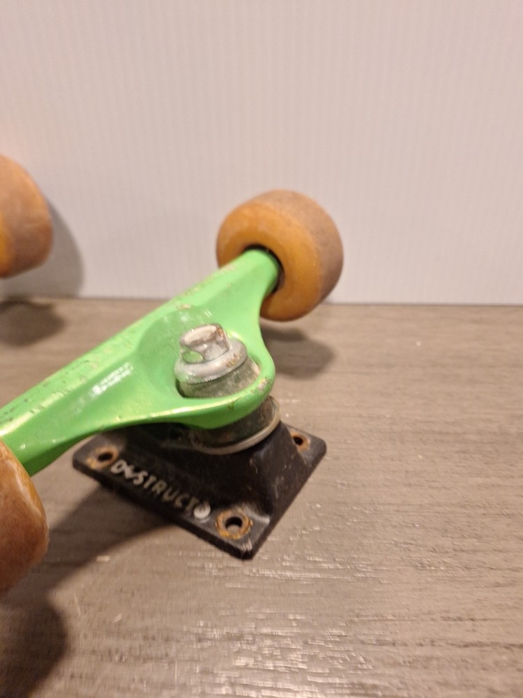 Destructo Trucks With Spitfire Wheels Green