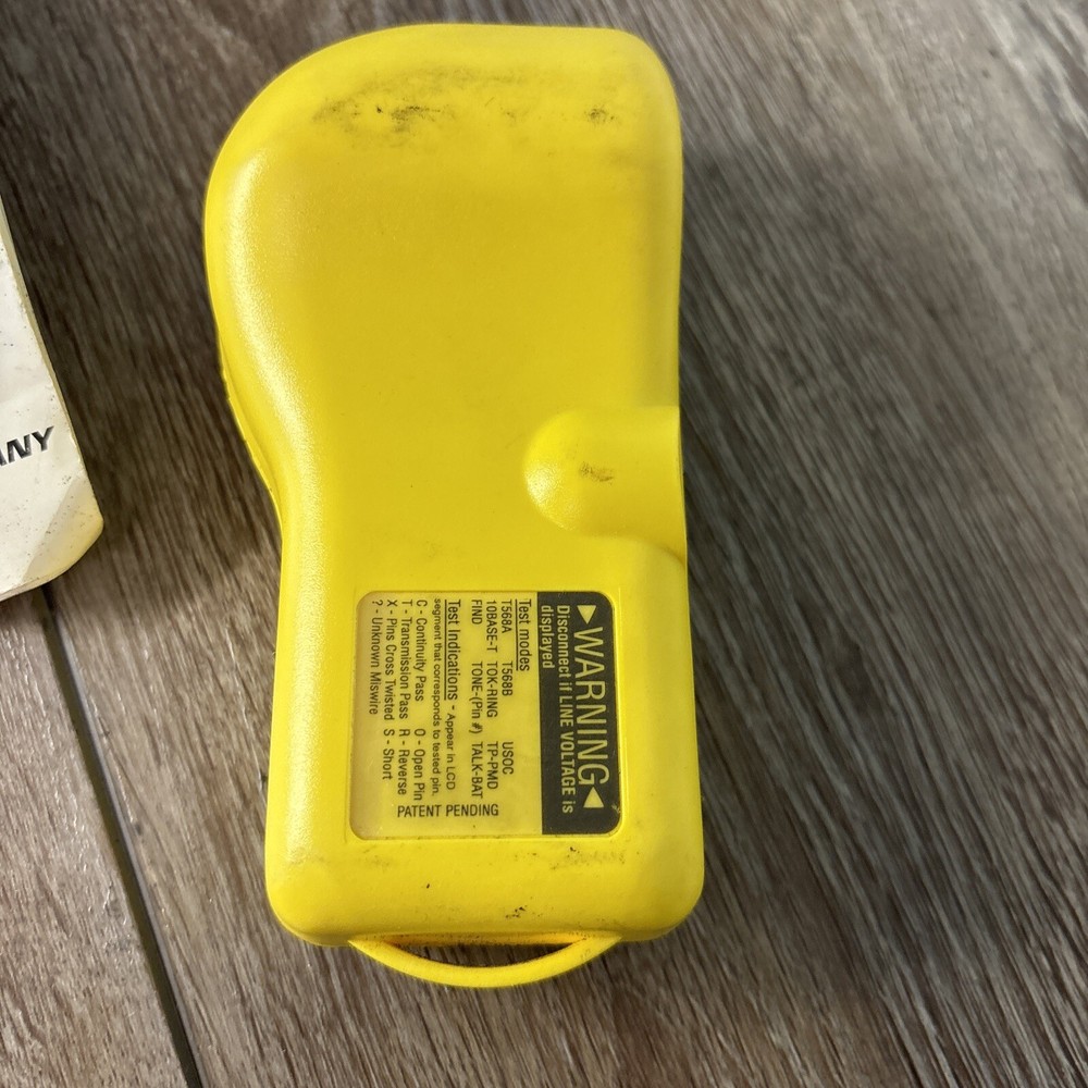 Siemon STM-8 Network Cable Tester Cabling System w/ Test Cables Extras