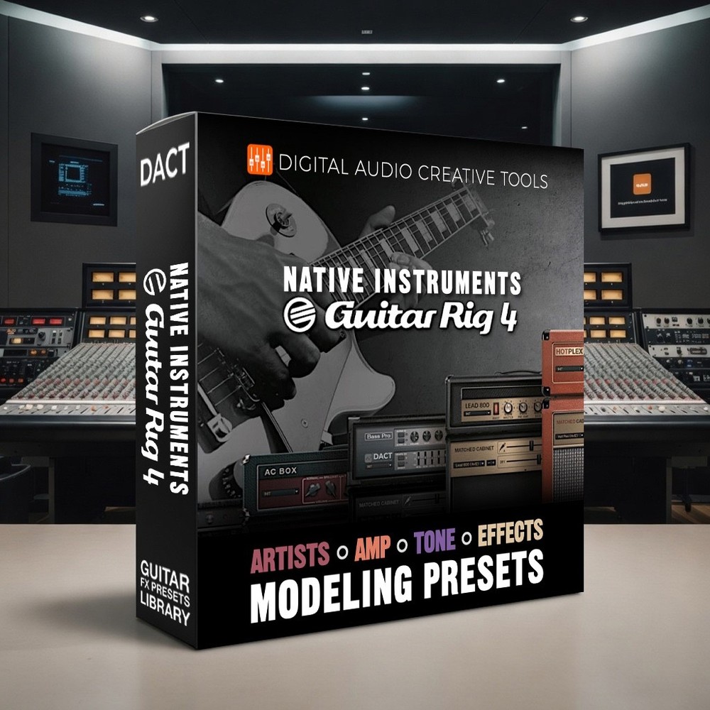 Native Instruments Guitar Rig 4 Pro Amp Modeling Library