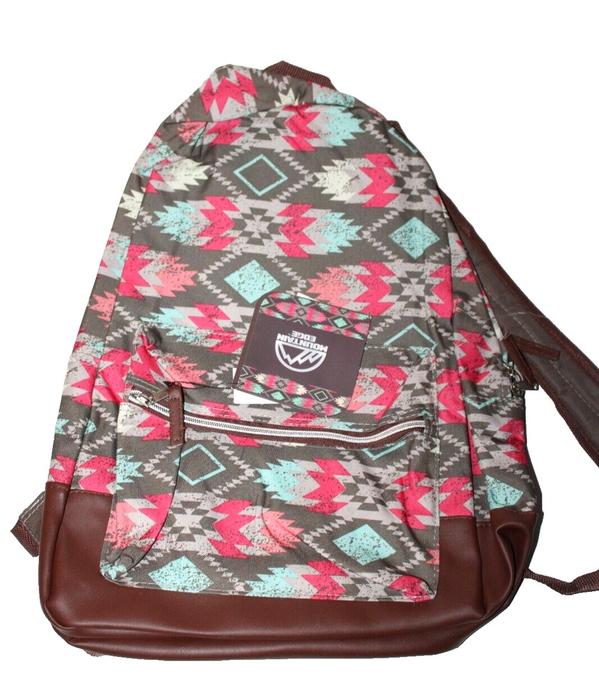 Mountain Edge Girls' Graphic Multi School Backpack
