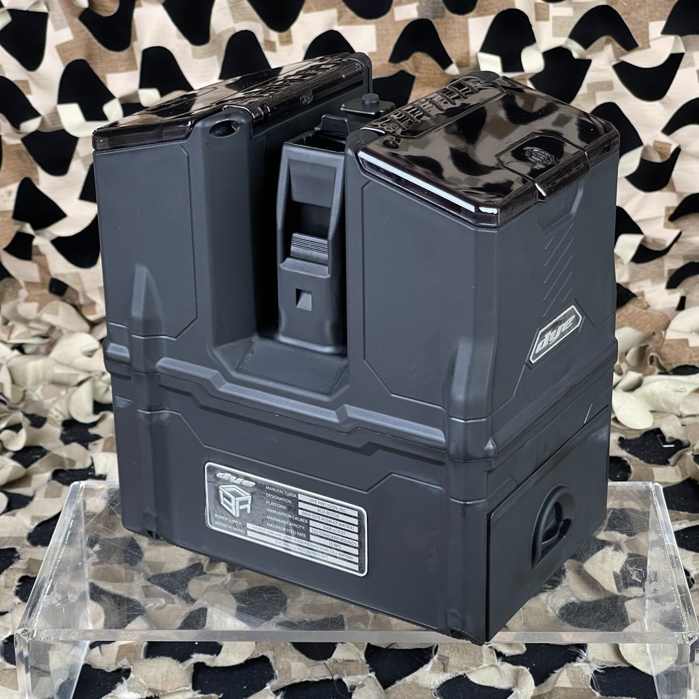 NEW Dye DAM Box Rotor Paintball Loader - Black