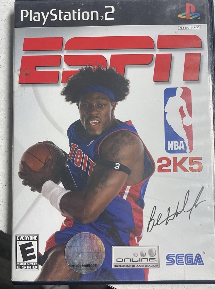 Replacement Case NBA 2K5 ESPN PlayStation 2 **CASE ONLY**