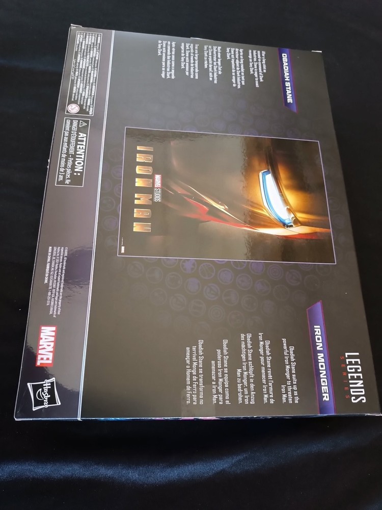 Hasbro IRON MAN OBADIAH STANE IRON MONGER MARVEL STUDIOS Action Figure