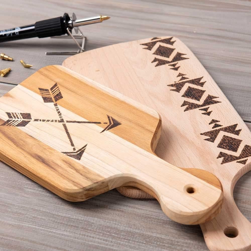 Comprehensive Wood Burning Tool Set with 26 Interchangeable Tips for Artists