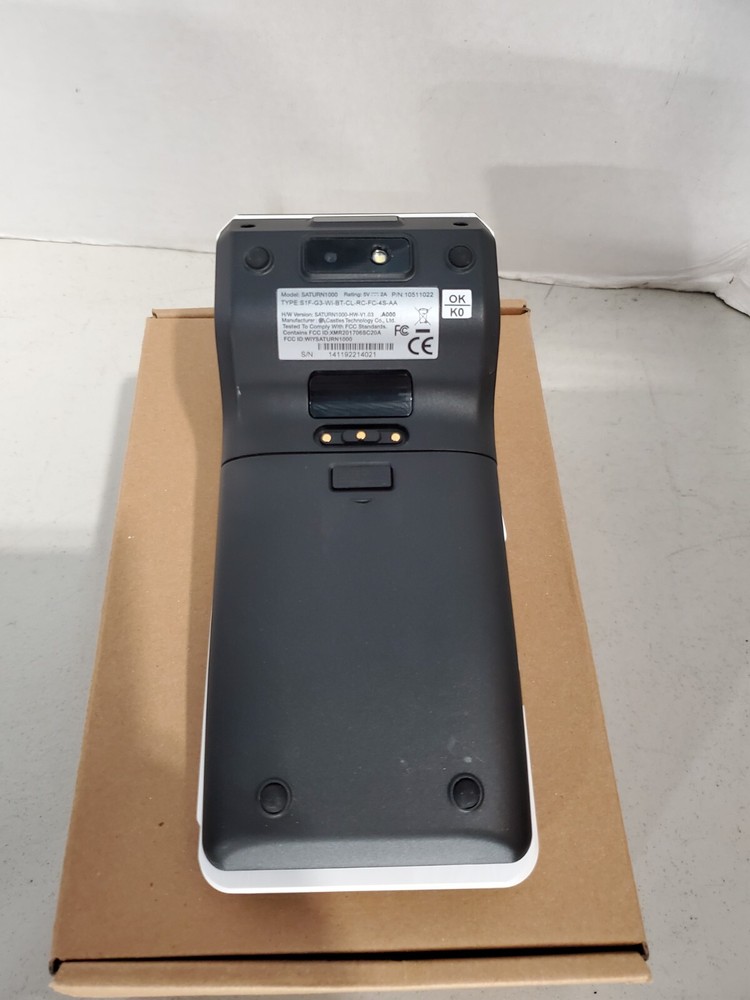 NOB Castle Technology Saturn1000 Android Wireless POS Terminal W/ AC #69