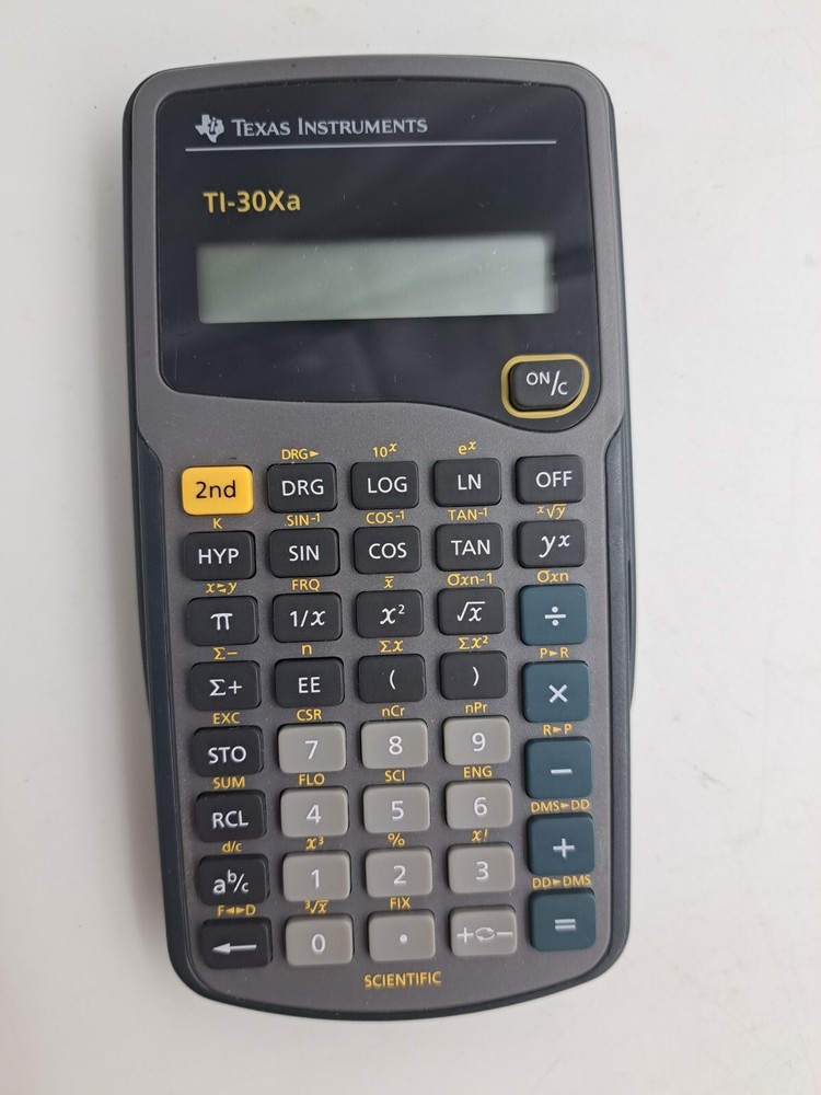 Texas Instruments Graphing Calculator T1-30XA Tested And Working