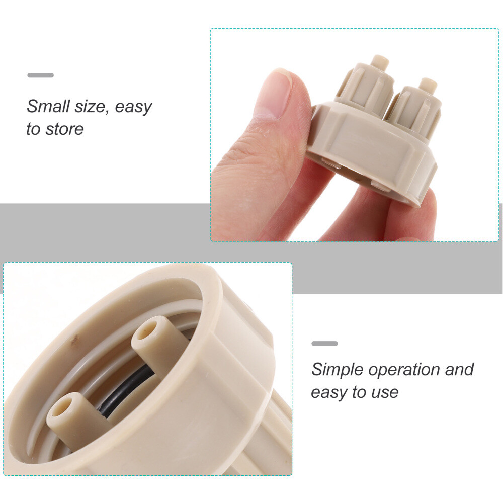 4PCS CO2 Diffuser System Kit Brine Shrimp Hatchery Kit Co2 Generator for Plants