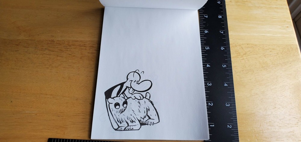 Bone the Comic Note Pad Jeff Smith Cartoon Books