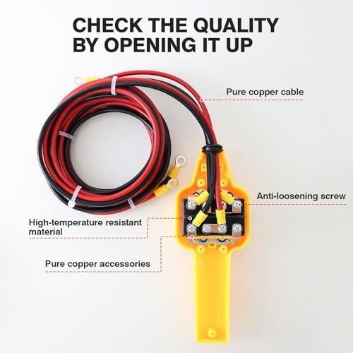 Winch Hand Control Assembly, Winch Remote, Winch Controller, 12V Electric