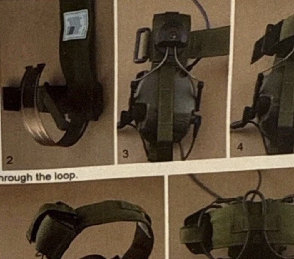 Adaptive Combat Solutions Combat Helmet Communications Integration System MICH