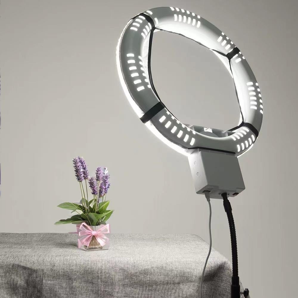 2 Pack Ring Ligter Diffuser Soft Elastic Cover White Light Cloth for