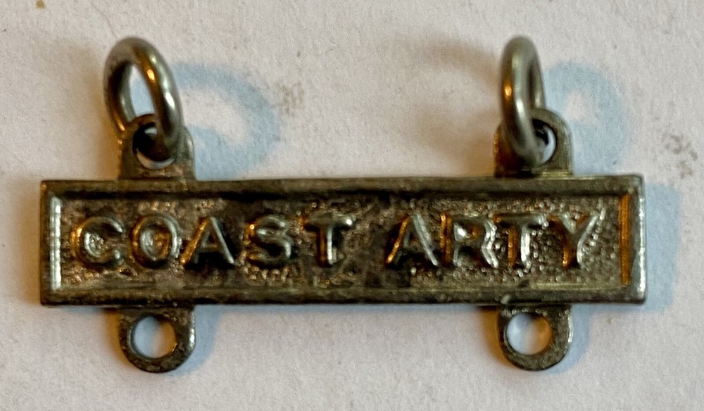 COAST ARTY Qualification Bar for Army Marksmanship Qualification Badge