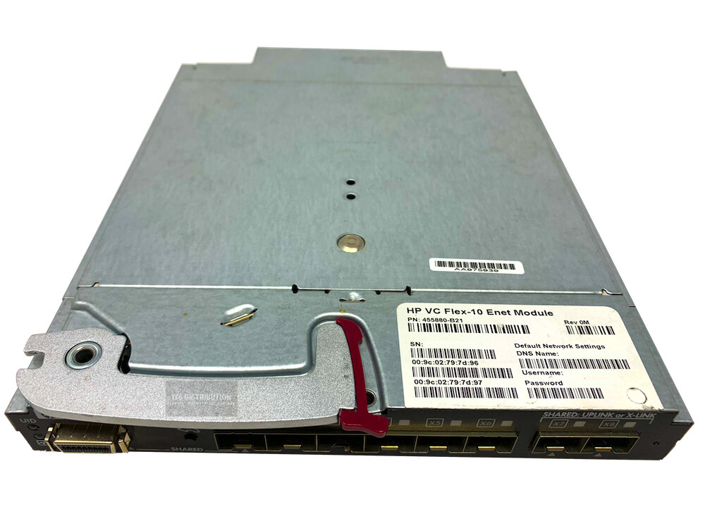 455880-B21 I HP Virtual Connect Flex-10 10Gb Ethernet Module