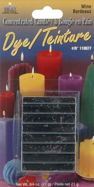 Yaley Concentrated Candle Dye Blocks Wine