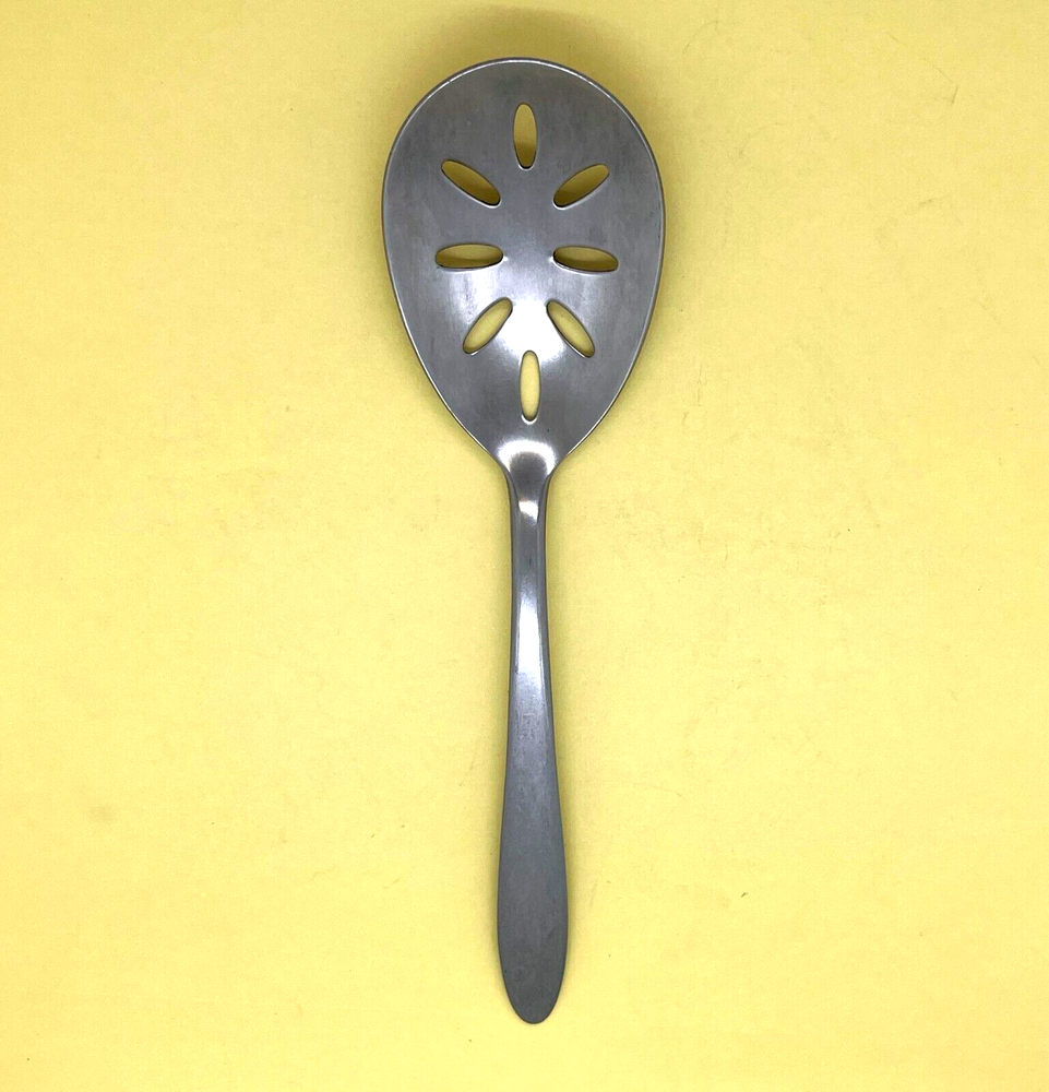 IMPERIAL IMI45 STAINLESS FLATWARE PIERCED CASSEROLE SPOONS PLAIN HANDLE 9"