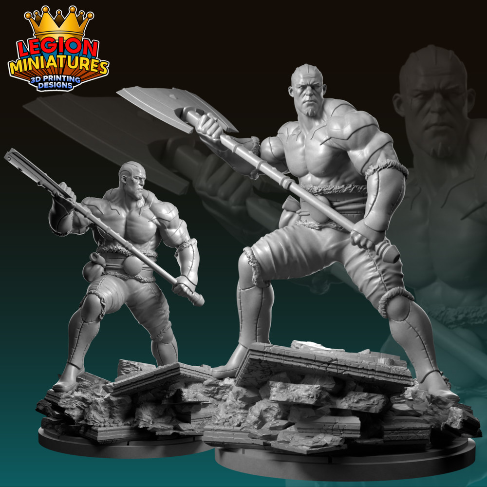 Grog Statue Model Kit Unpainted/Unassembled
