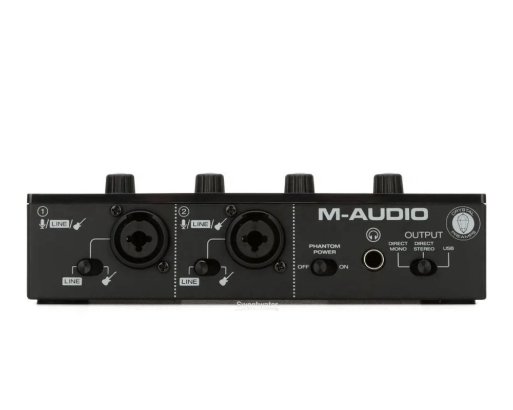 M-Audio M-Track Duo 2-Channel USB Audio Interface