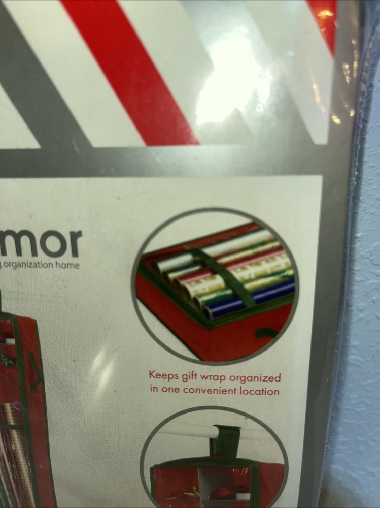 Christmas Gift Wrap Storage Organizer