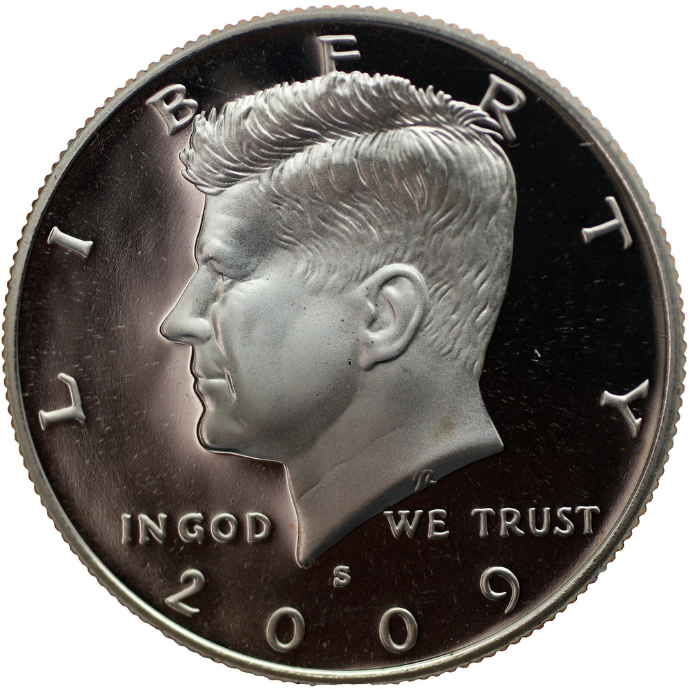 2009-S Deep Cameo Proof Kennedy Half Dollar