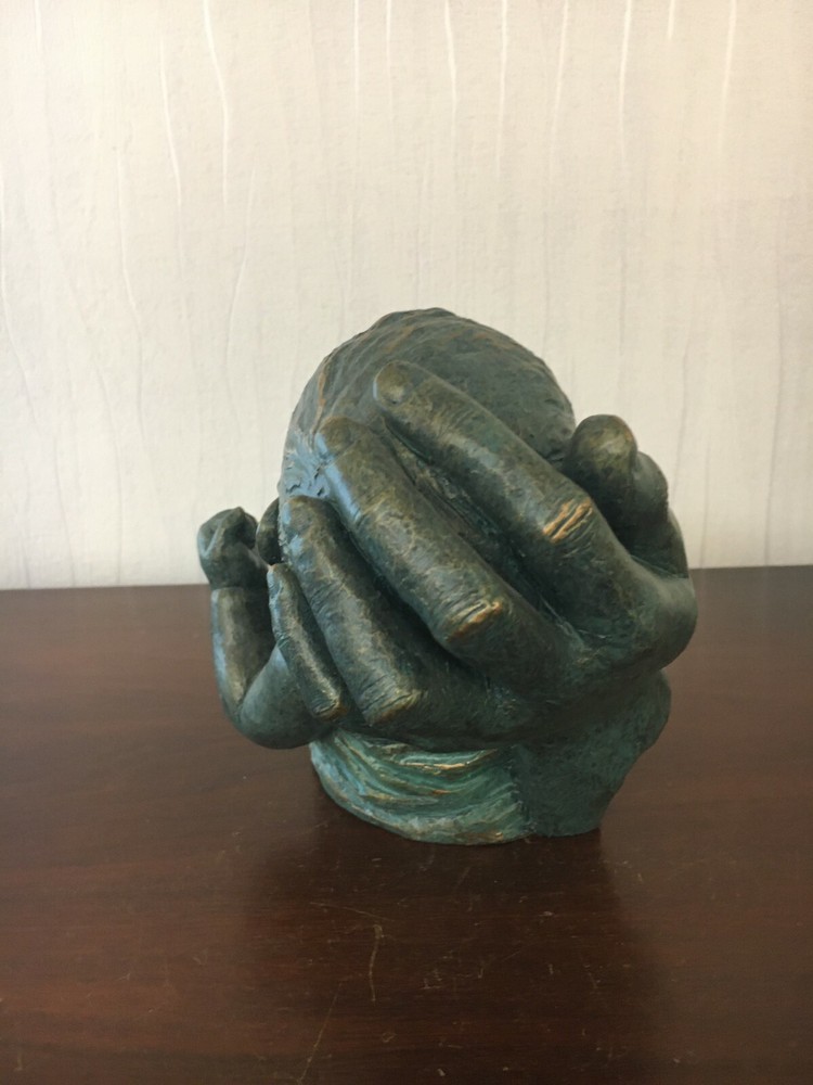 1 Bronze Statue Baby / Signed Aanglada Numbered