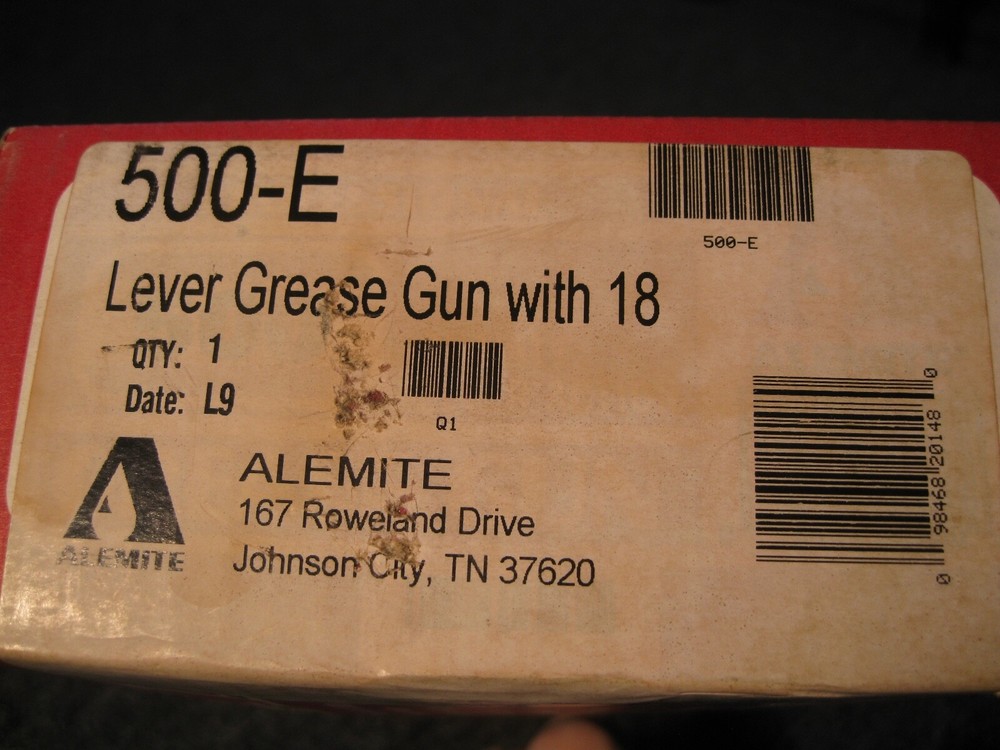 🇺🇸 👍 💥 nos alemite 500 grease gun + extras