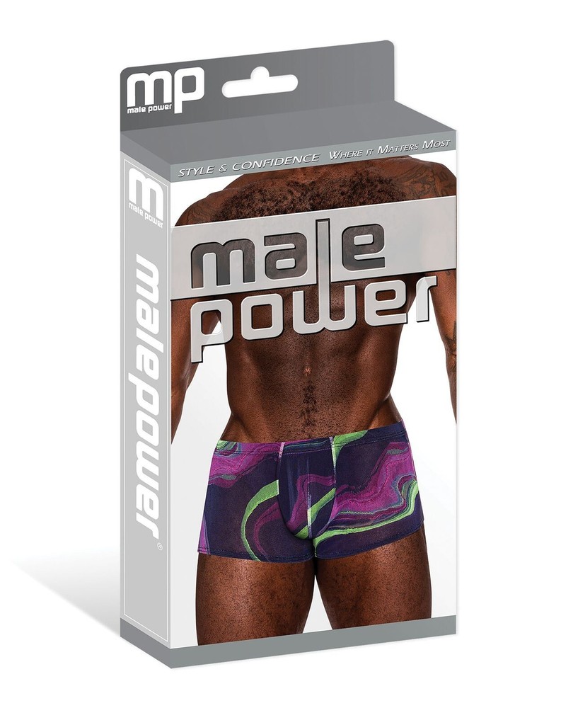 MALE POWER SEAMLESS MINI SHORT GALACTIC