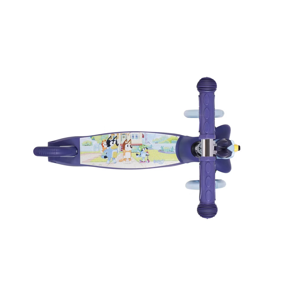 Bluey Mini 3D LUW Kick Scooter with Adjustable Handle Bar