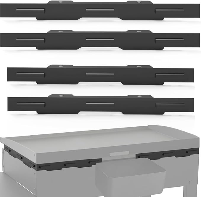 4 Pack 36 Inch Magnetic Griddle Wind Guards for Blackstone Griddle Accessories