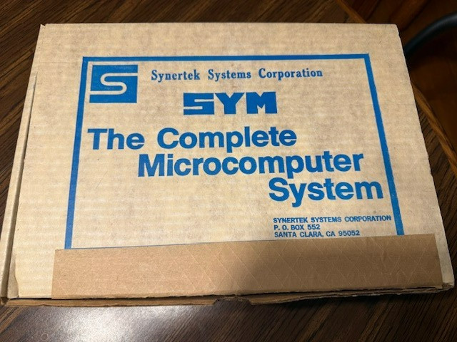 Synertek Systems SYM-1 Single Board Computer w/Schematic/Original Box