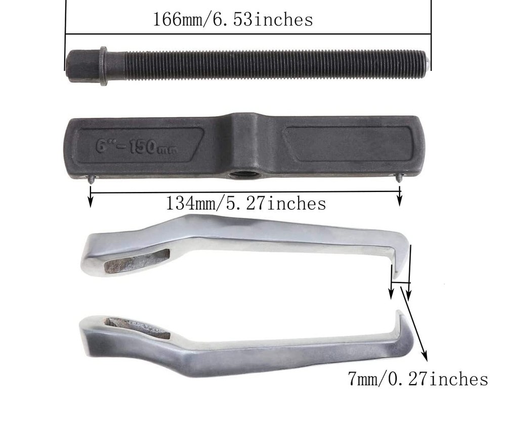 CR-V Single Hook Two Claws Puller Separate Lifting Device.TAO+ Stores Offer 4...