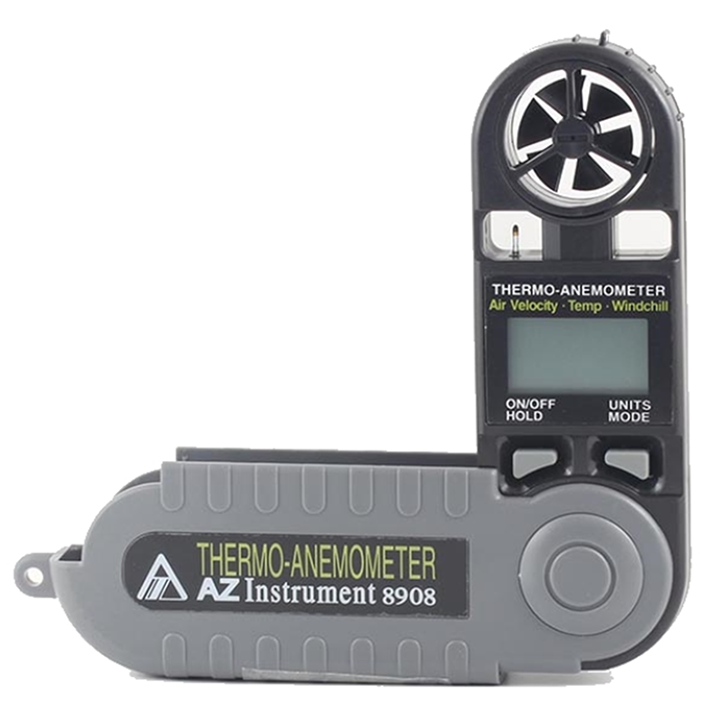 AZ-8908 Mini Windspeed Meter Anemograph Anemometer Meter Smart Tool✦Kd