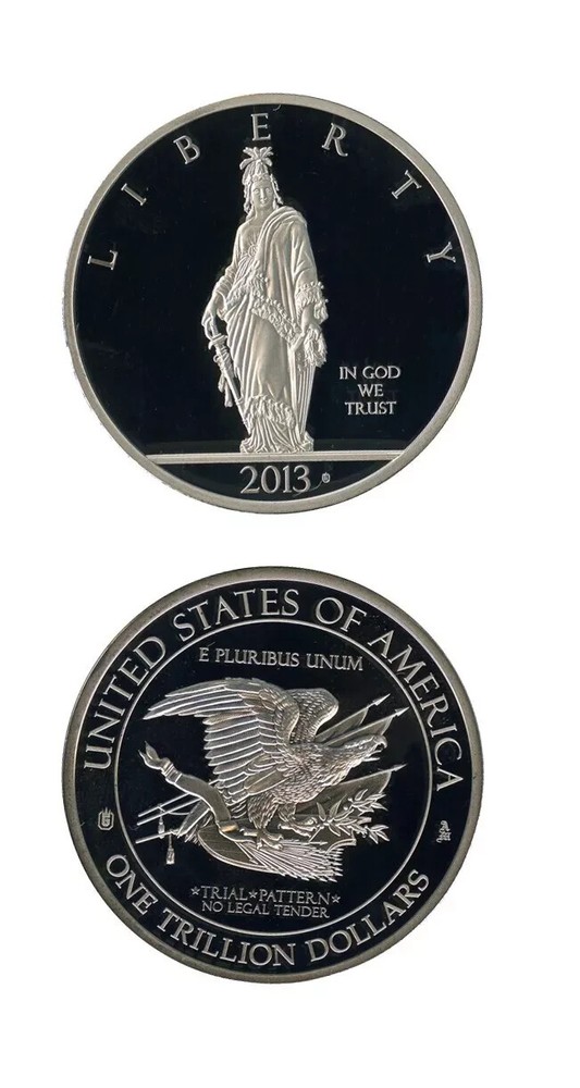 One Trillion-Dollar Trial Coin w/ COA