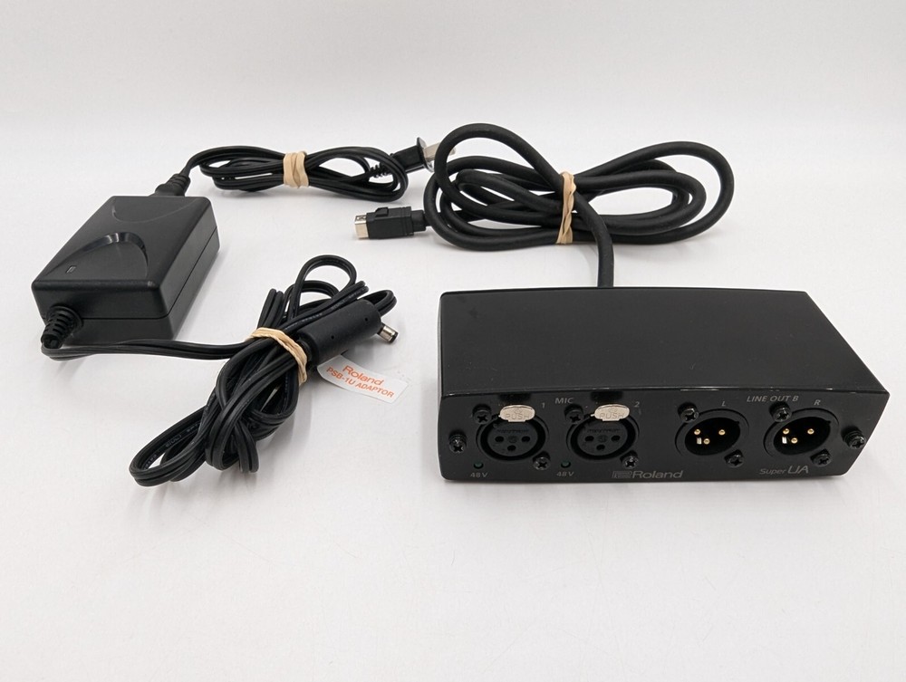 Roland Super UA Audio Interface XLR TESTED