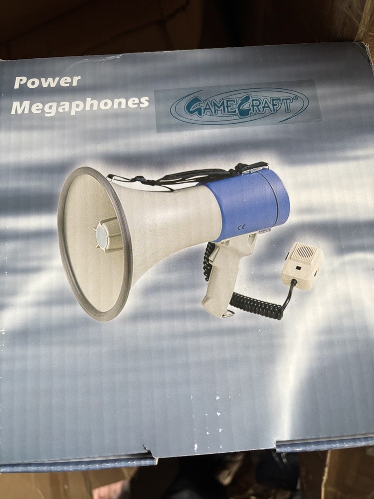 Megaphone Built-In Siren 1248531