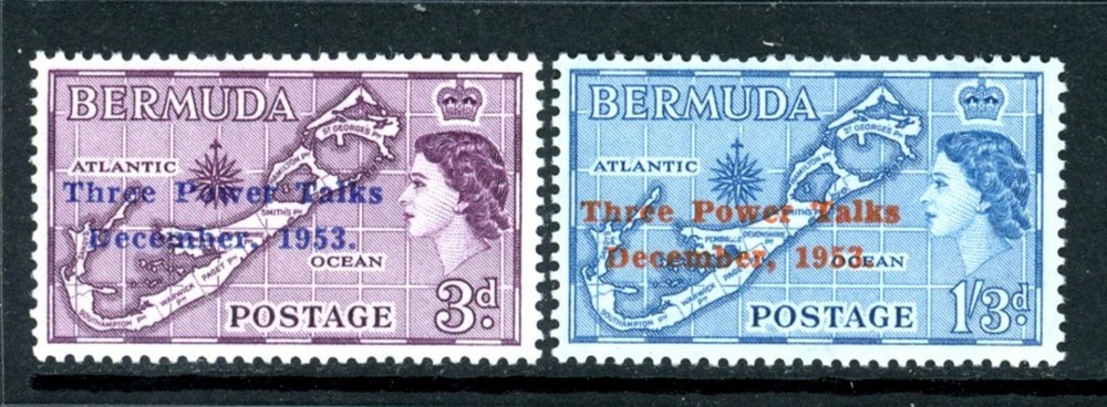 Bermuda Scott # 164, 165 - MNH - Nice Centering            (22-C251)