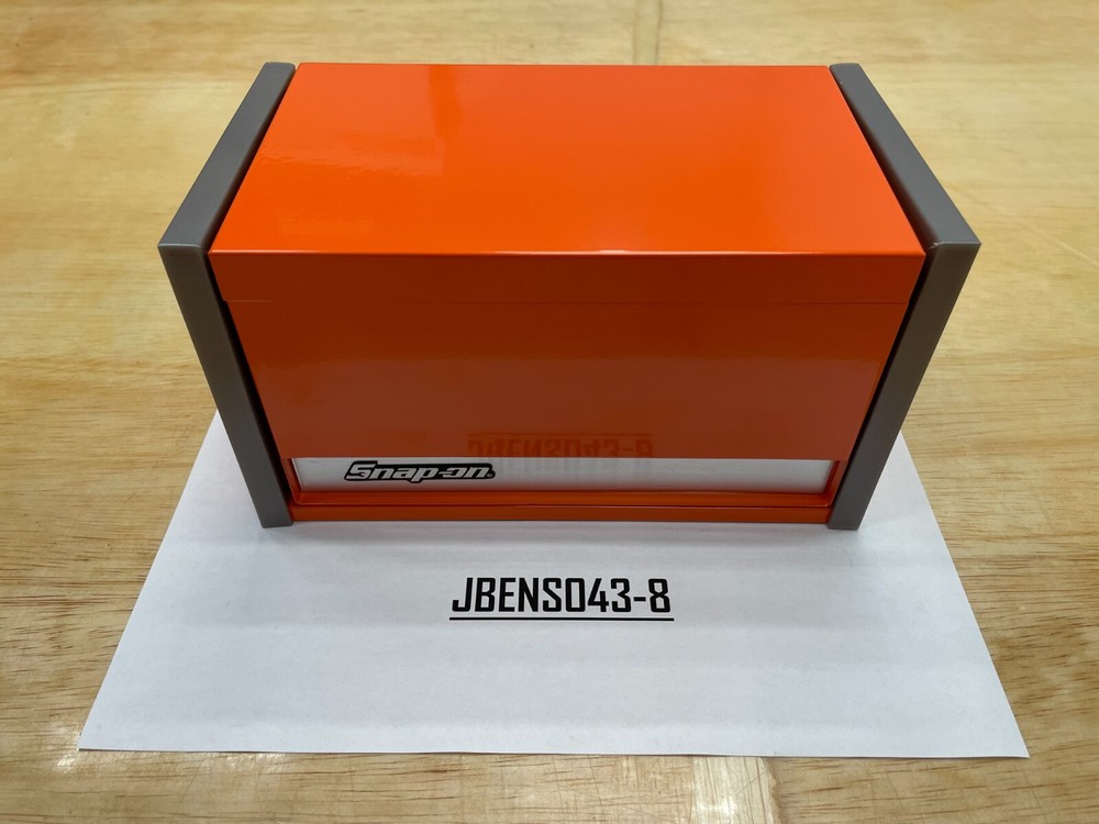 Snap-on Tools NEW ELECTRIC ORANGE Desktop Micro Top Chest KMC923APJK