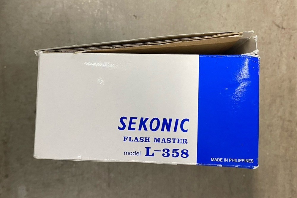SEKONIC MODEL L-358 FLASH MASTER LIGHT METER