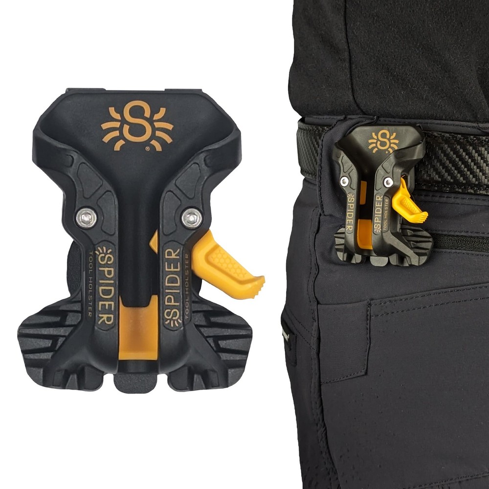 Spider Pro Tool Holster - Upgraded, Self Locking, Quick Draw Universal Tool...