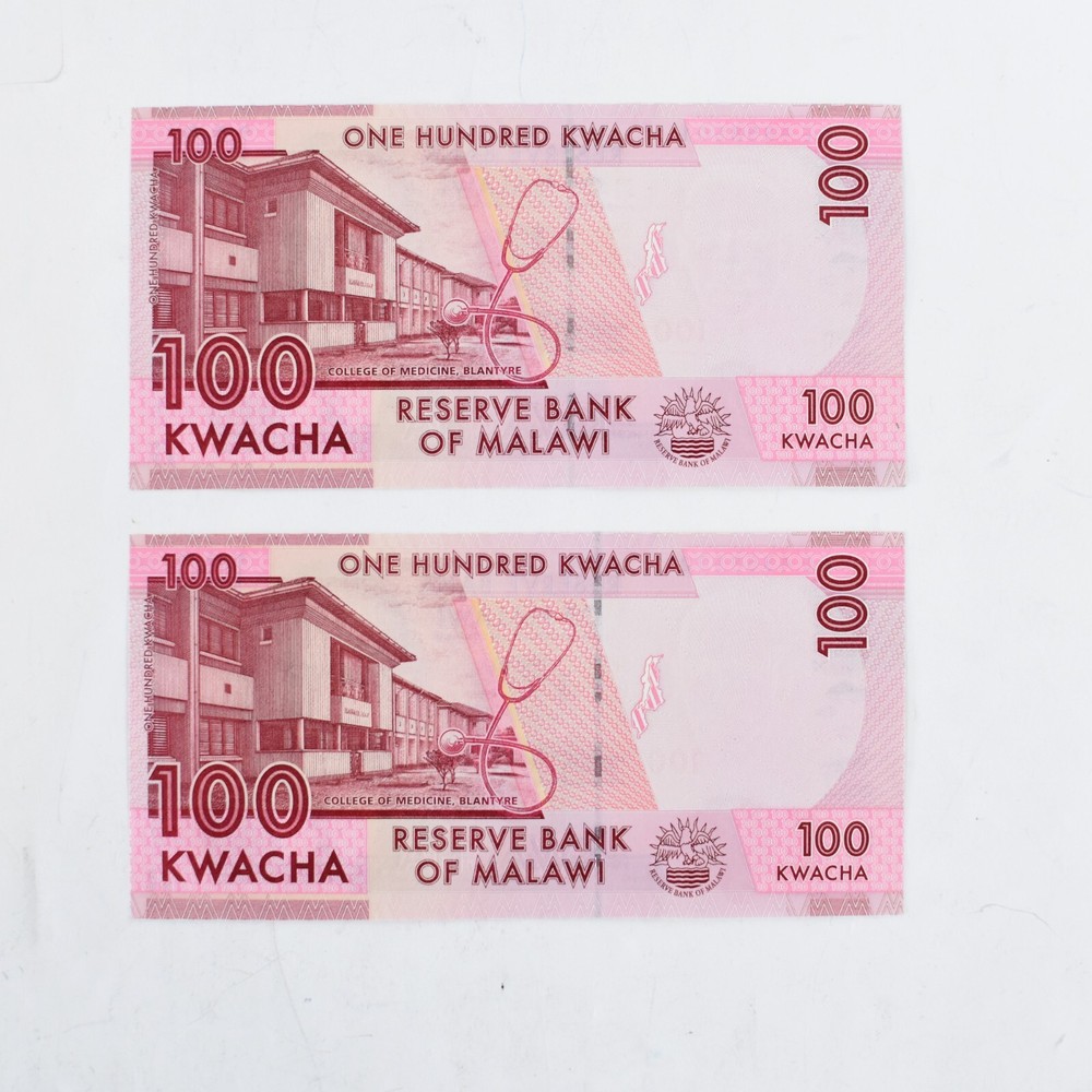 2012 Malawi 100 Kwacha C UNC (nb290)