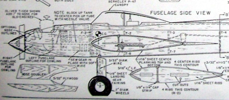Two Aldrich PEACEMAKER PLANS + CONSTRUCTION ARTICLE for UC Stunt Model Airplane