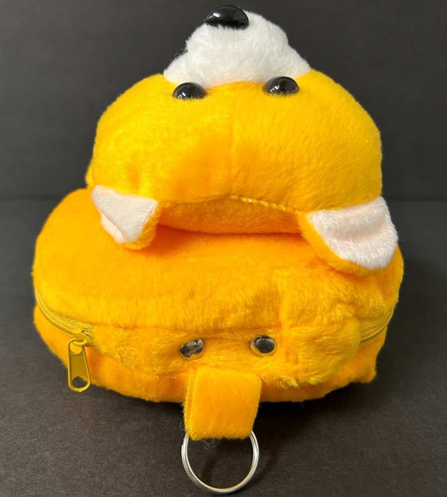 Hamburger Bear Monkey CD DVD Zipper Storage Case Disc Holder Plush Stuffed Toy