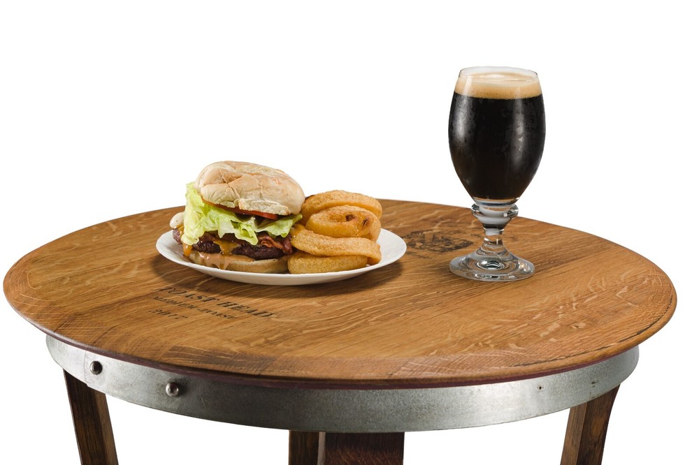 Wine Barrel Bistro Table