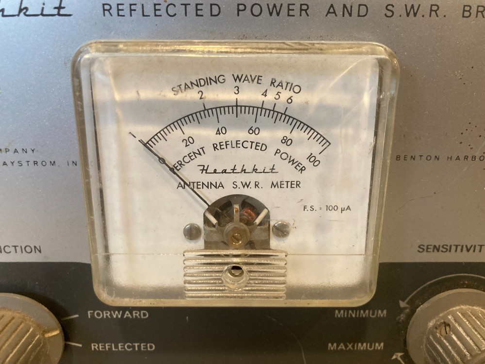 Heathkit Reflected Power and SWR Bridge Model AM