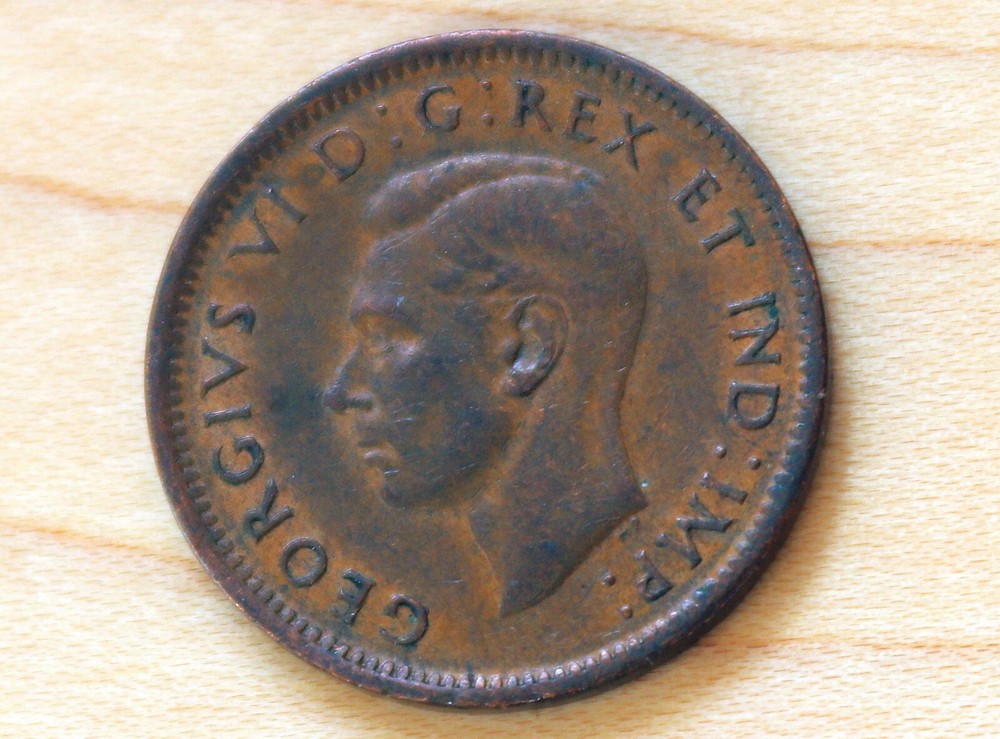 1946 Canada 1 Cent George VI