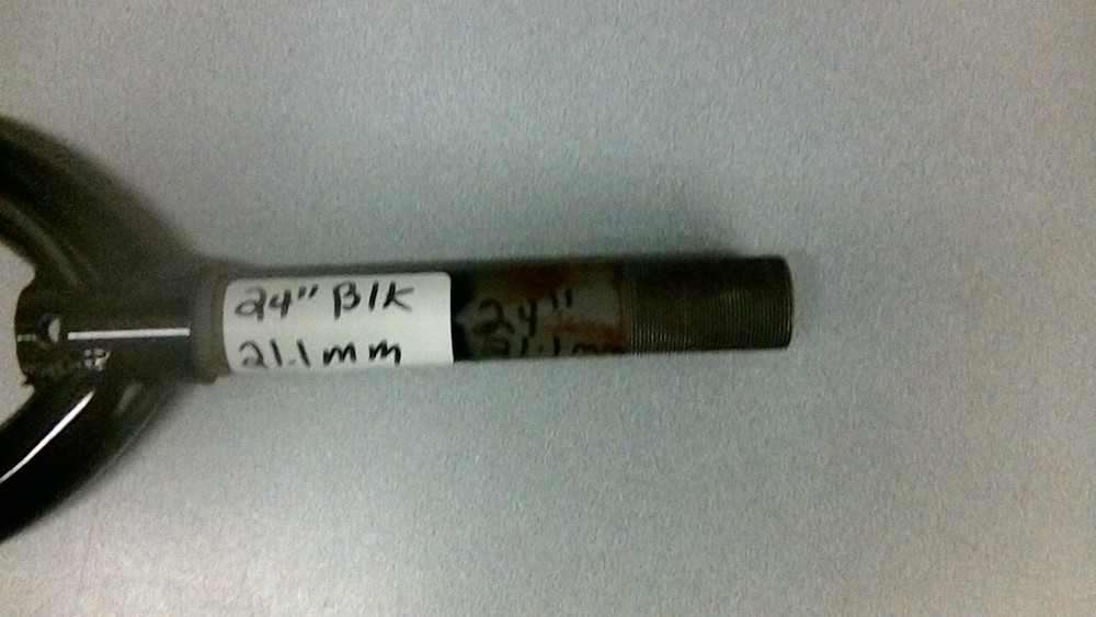 CRUISER STYLE UNICROWN FORK 24" 21.1-MM BLACK