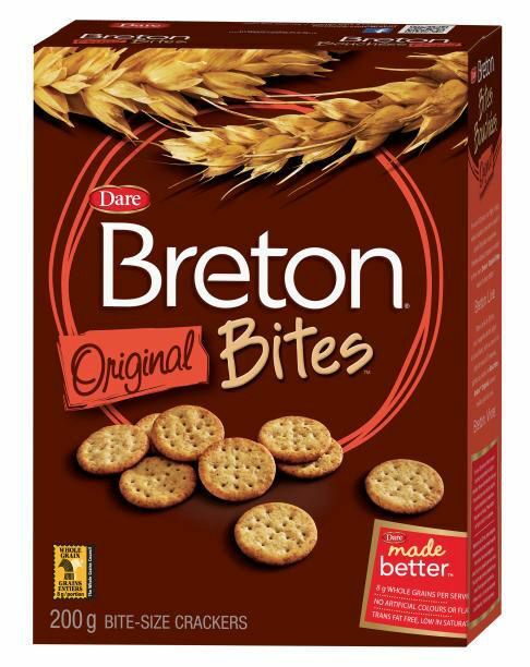 3 X Dare Breton Original Bites Crackers 200g Each From Canada FRESH &DELICIOUS