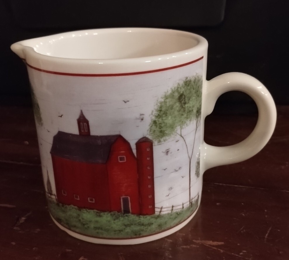 Sakura / Warren Kimble Barns Creamer Cup - 1998