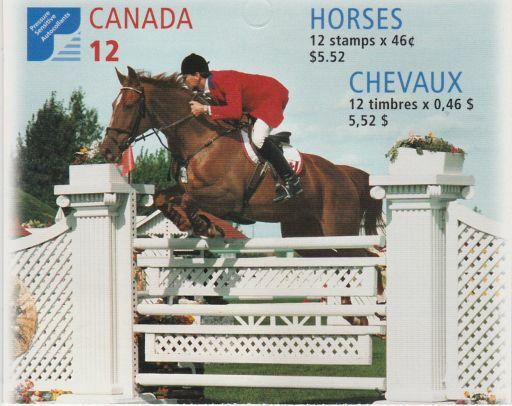 Canada, 1999 Booklet 220 Canadian Horses
