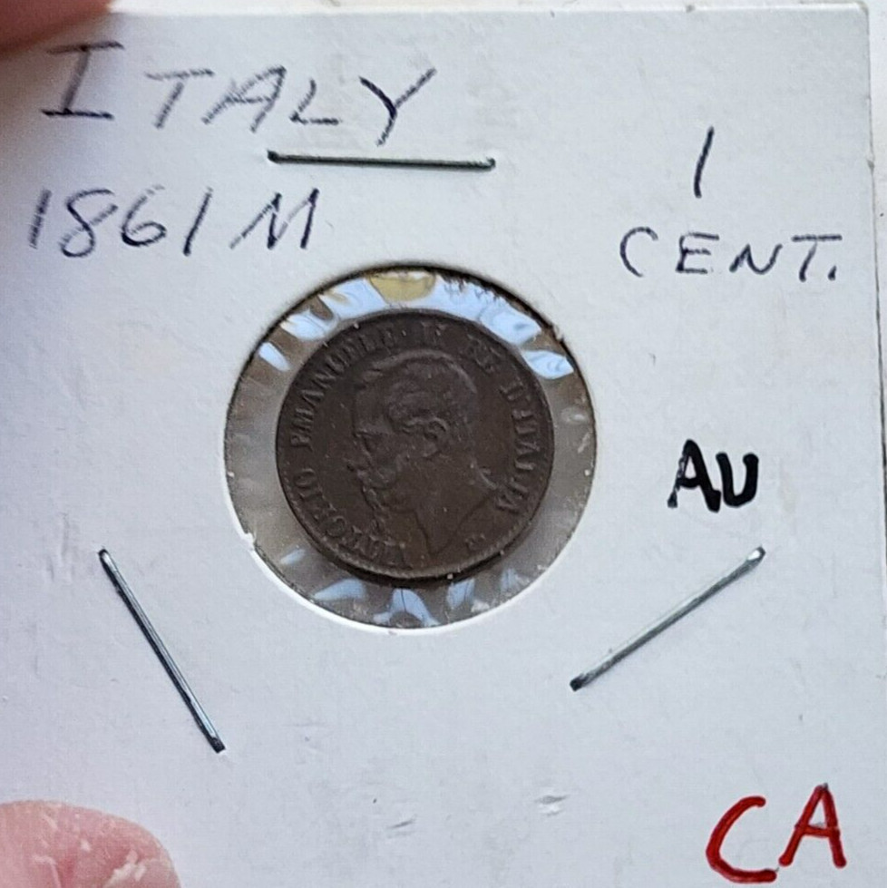 1861 Italy 1 Centesimo bg